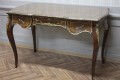 Barock Schreibtisch Antik Stil 126x70x81cm oben Holz LouisXV FaSr0102 001