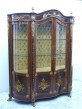 Barock Vitrine Rokoko Antik Stil Schrank    Louis XV MoVi1100Go 002