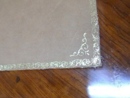 Barock Schreibtisch Antik Stil 160x75 Skai beige  LouisXV MoSr0267B – Bild 12