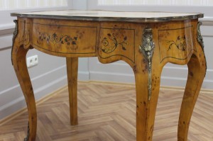 Barock Schreibtisch Antik Stil Bureau Plat  MoAl0436Int – Bild 13