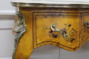 Barock Schreibtisch Antik Stil Bureau Plat  MoAl0436Int – Bild 6